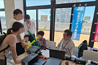 FMラジオ工作＆アマチュア無線運用体験
