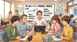 第３級アマチュア無線技士短縮コース講習会の開催について（受講者募集中）